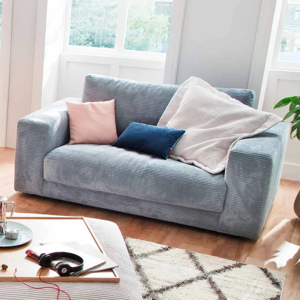 Cordsofa Seventies 2er-Sitzer