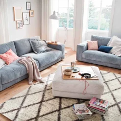 Cordsofa Seventies 2er-Sitzer