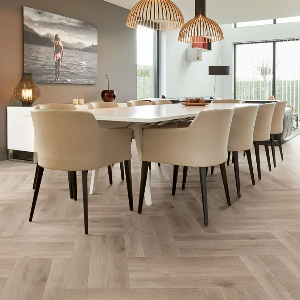 COREtec Klick-Planke Naturals Fischgrät
