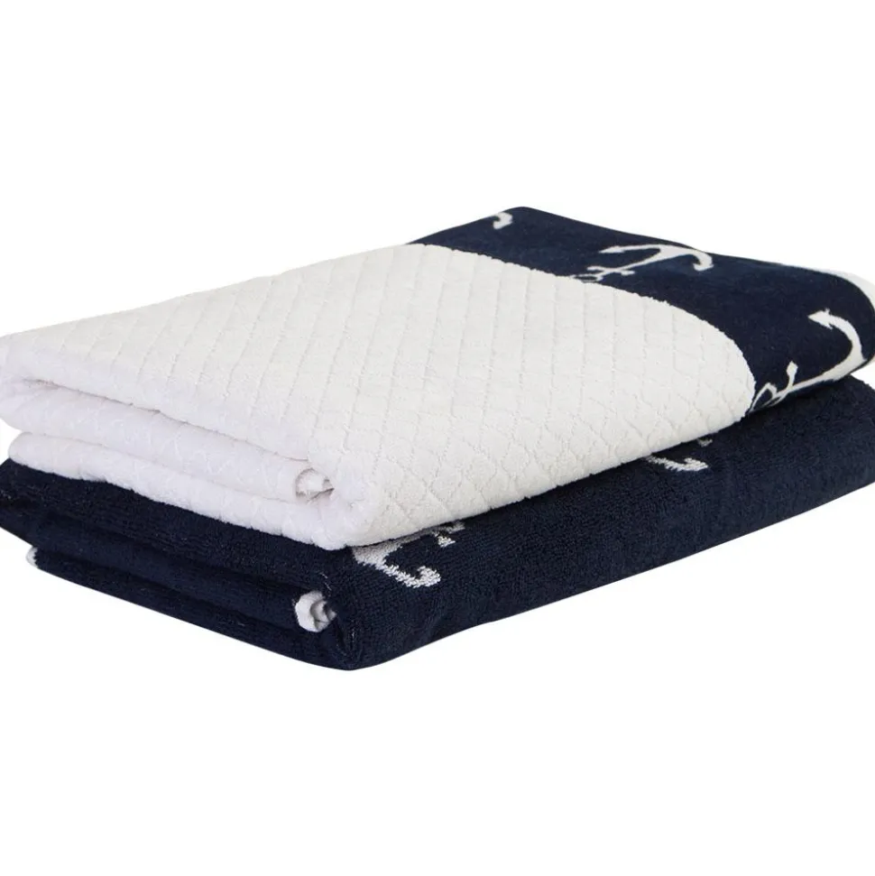 Duschtuch Sylt Living Anker Bord