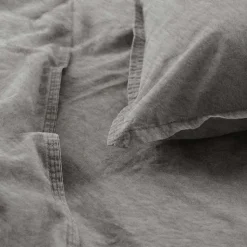 Flanell-Bettwäsche Stonewashed