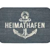 Fußmatte Heimathafen dunkel