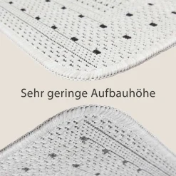Küchenläufer Bordüre Beige