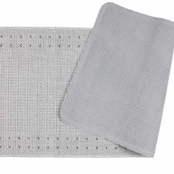 Küchenläufer Bordüre Silber