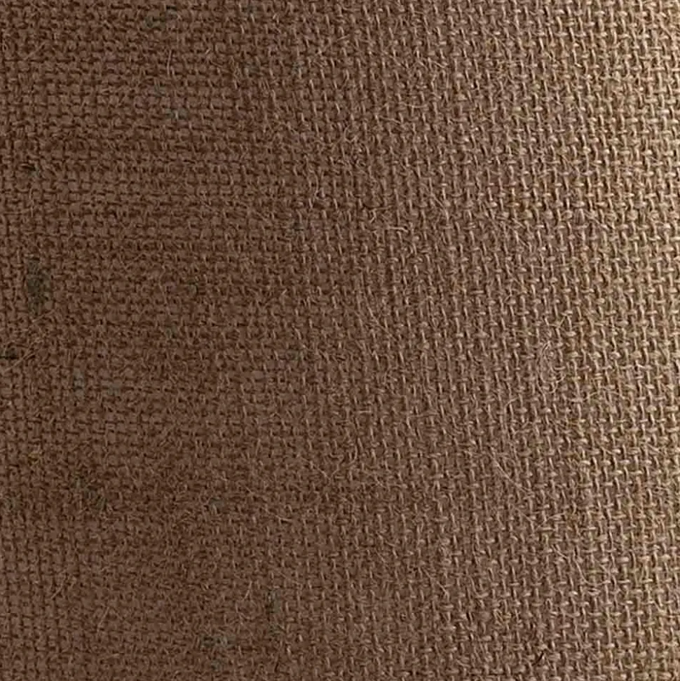 Lampenschirm Shallow Drum Natural Jute
