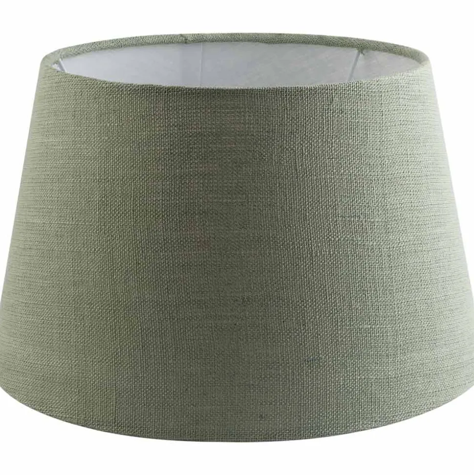 Lampenschirm Shallow Drum Pure Linen