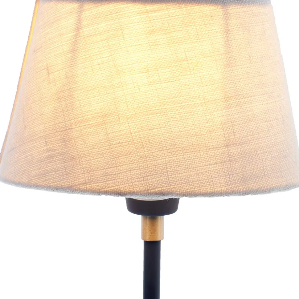Lampenschirm Shallow Drum Pure Linen