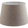 Lampenschirm Shallow Drum Pure Natural Linen 10