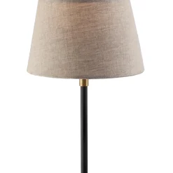 Lampenschirm Shallow Drum Pure Natural Linen 10