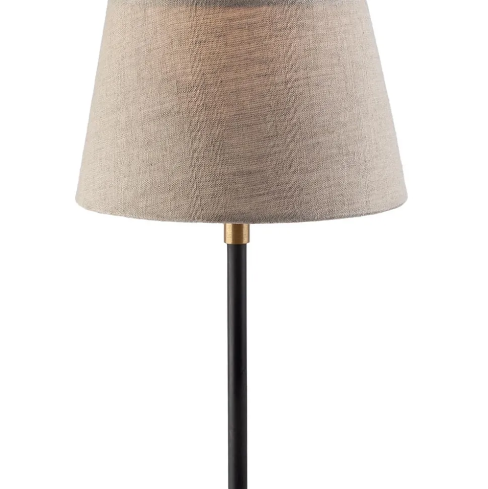 Lampenschirm Shallow Drum Pure Natural Linen 10