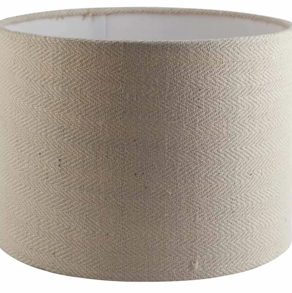 Lampenschirm Zylinder Herringbone
