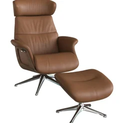 Leder Hocker Clement