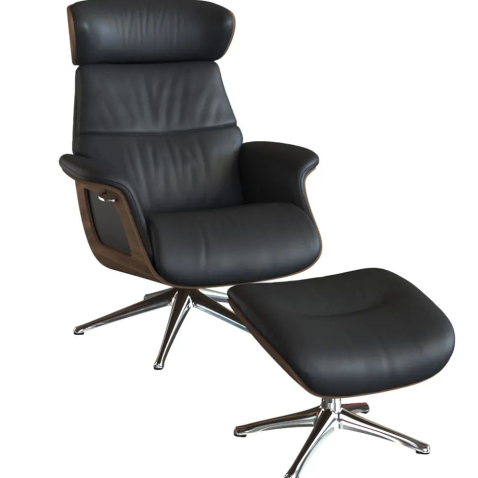 Leder Hocker Clement