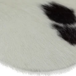 Rinderfell schwarz weiß