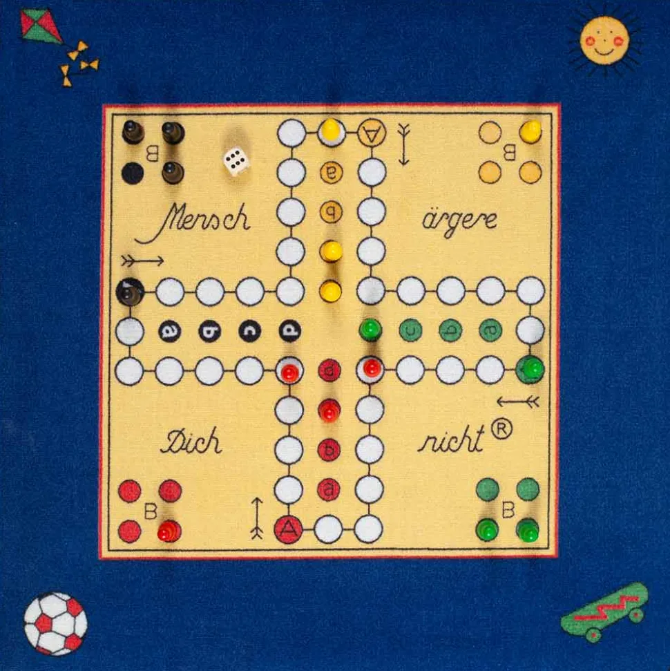 Spielteppich Mensch ärgere dich nicht