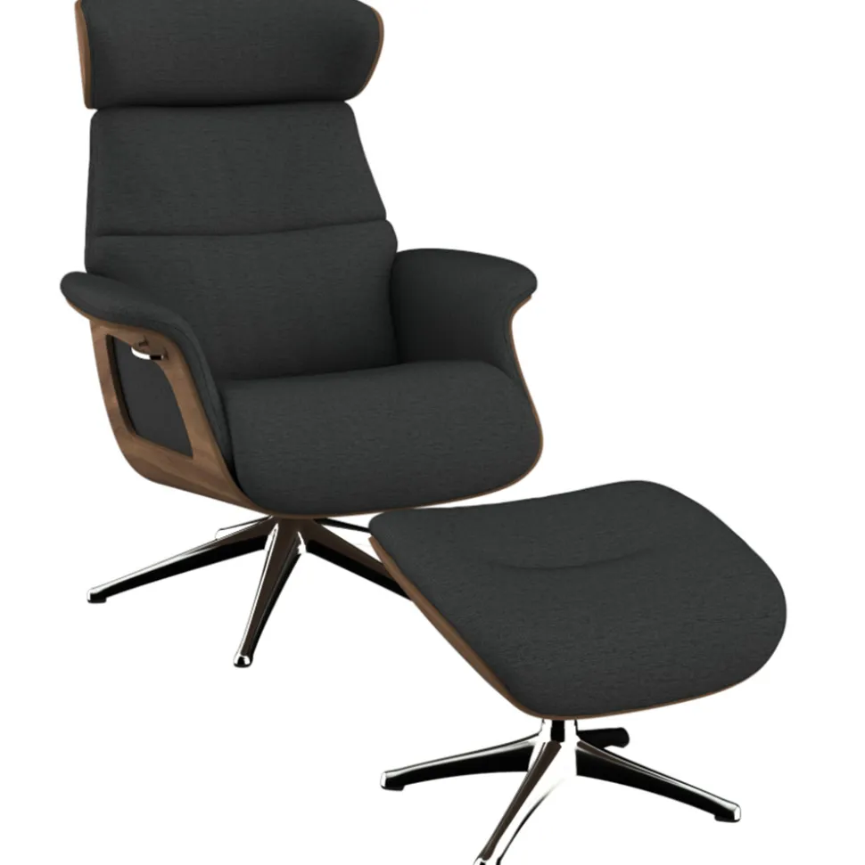 Stoff Sessel Clement