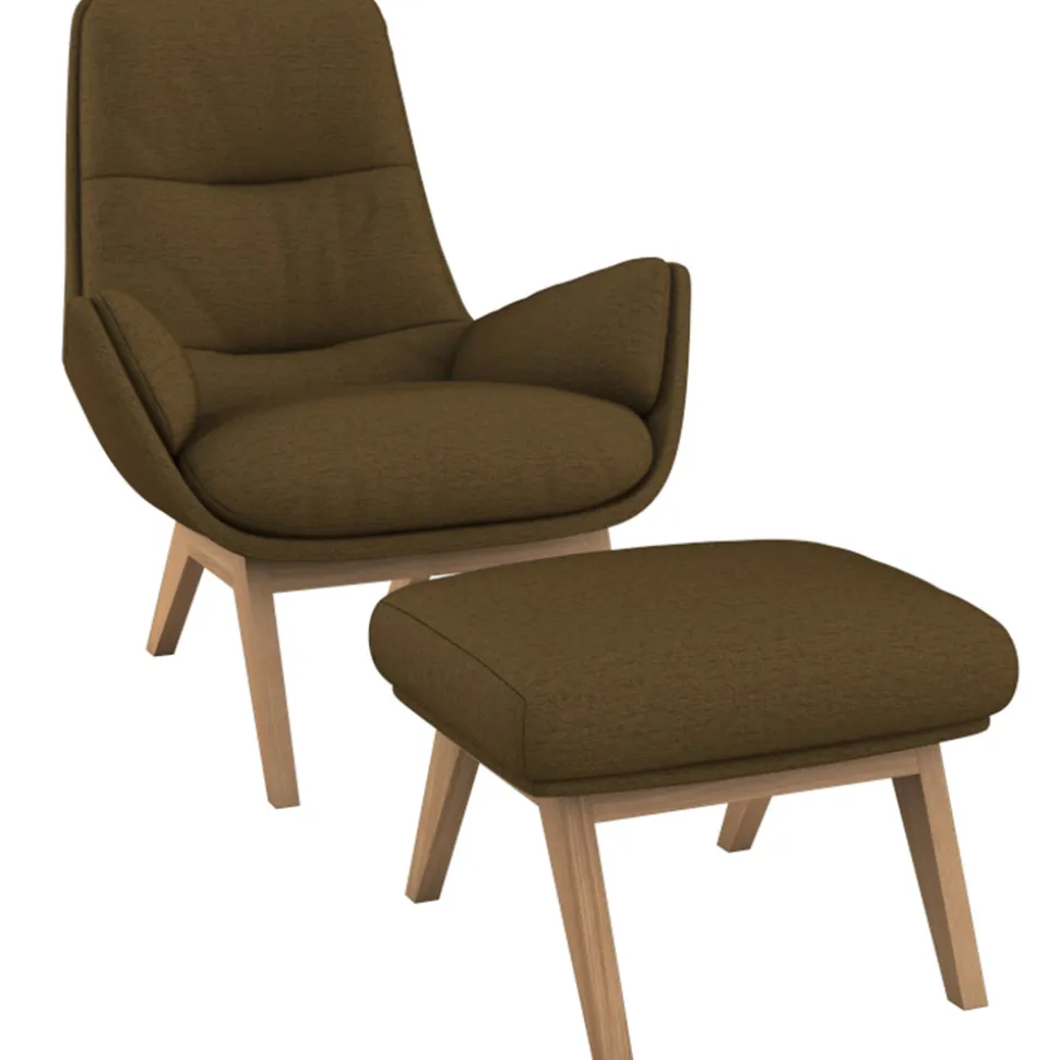 Stoff Sessel Moro