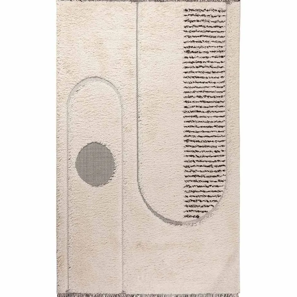 Teppich Boho Black and White