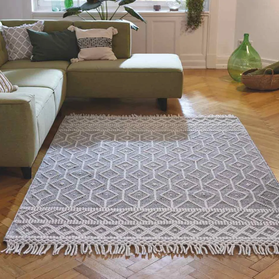 Teppich Colored Macrame