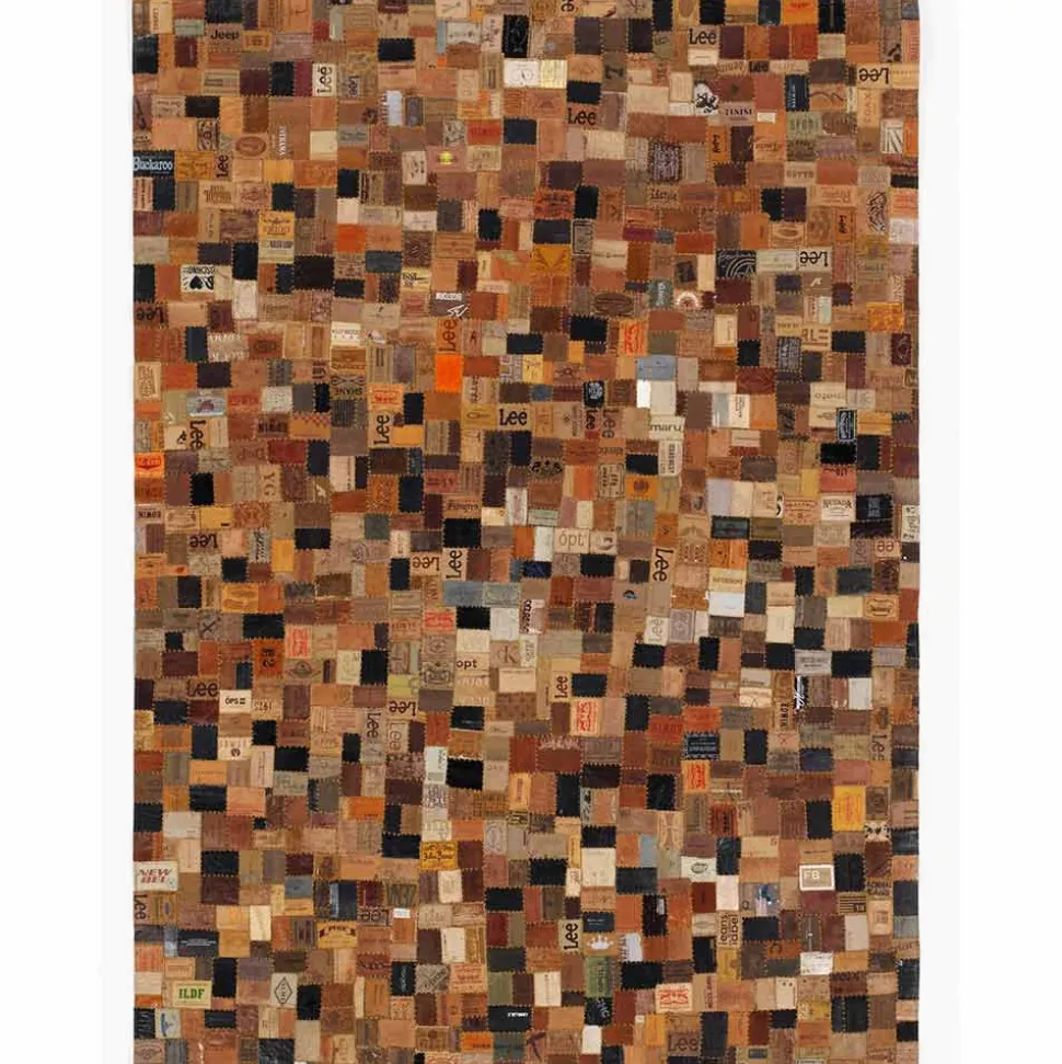 Teppich Jeans Collage