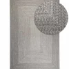 Teppich Outdoor Silber