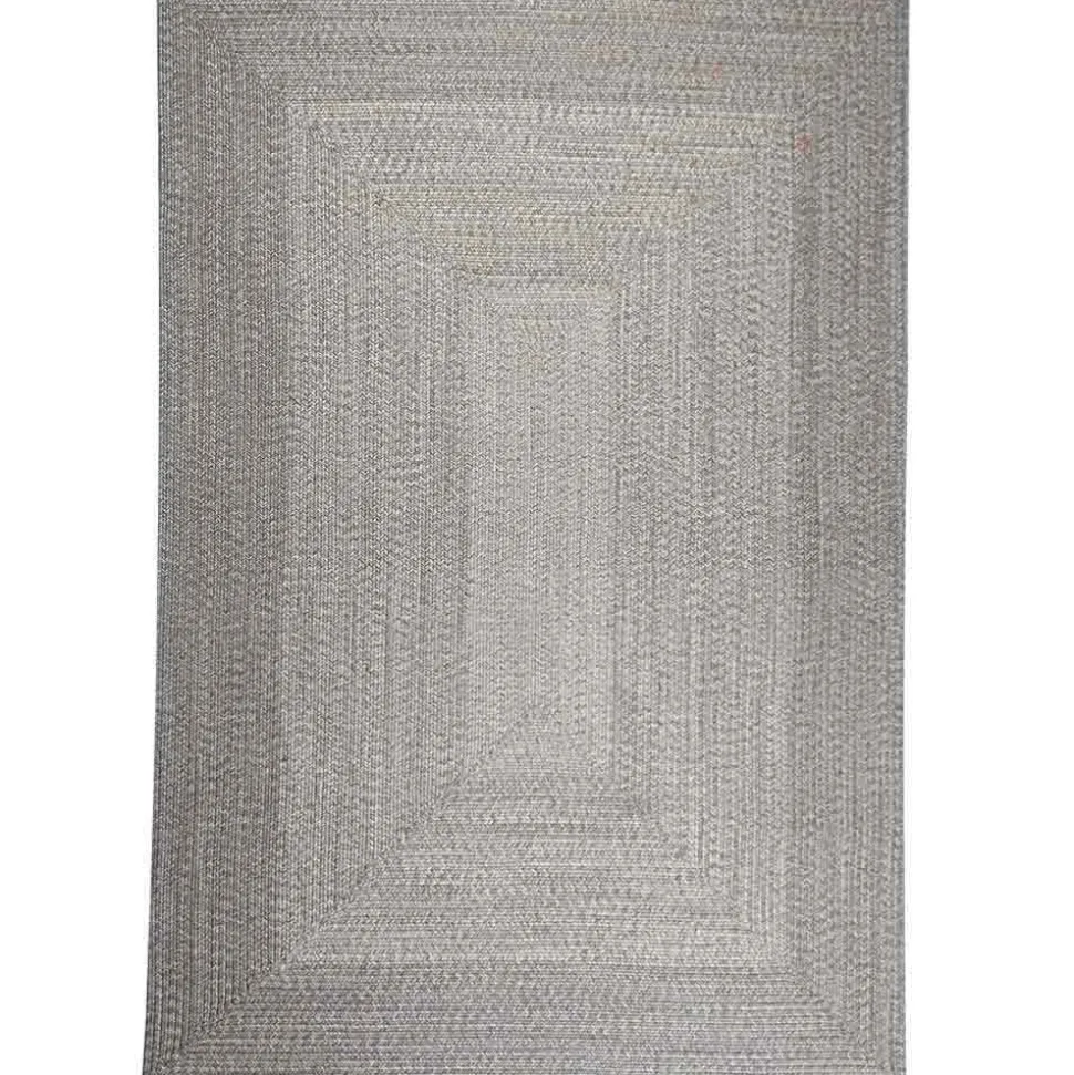 Teppich Outdoor Silber