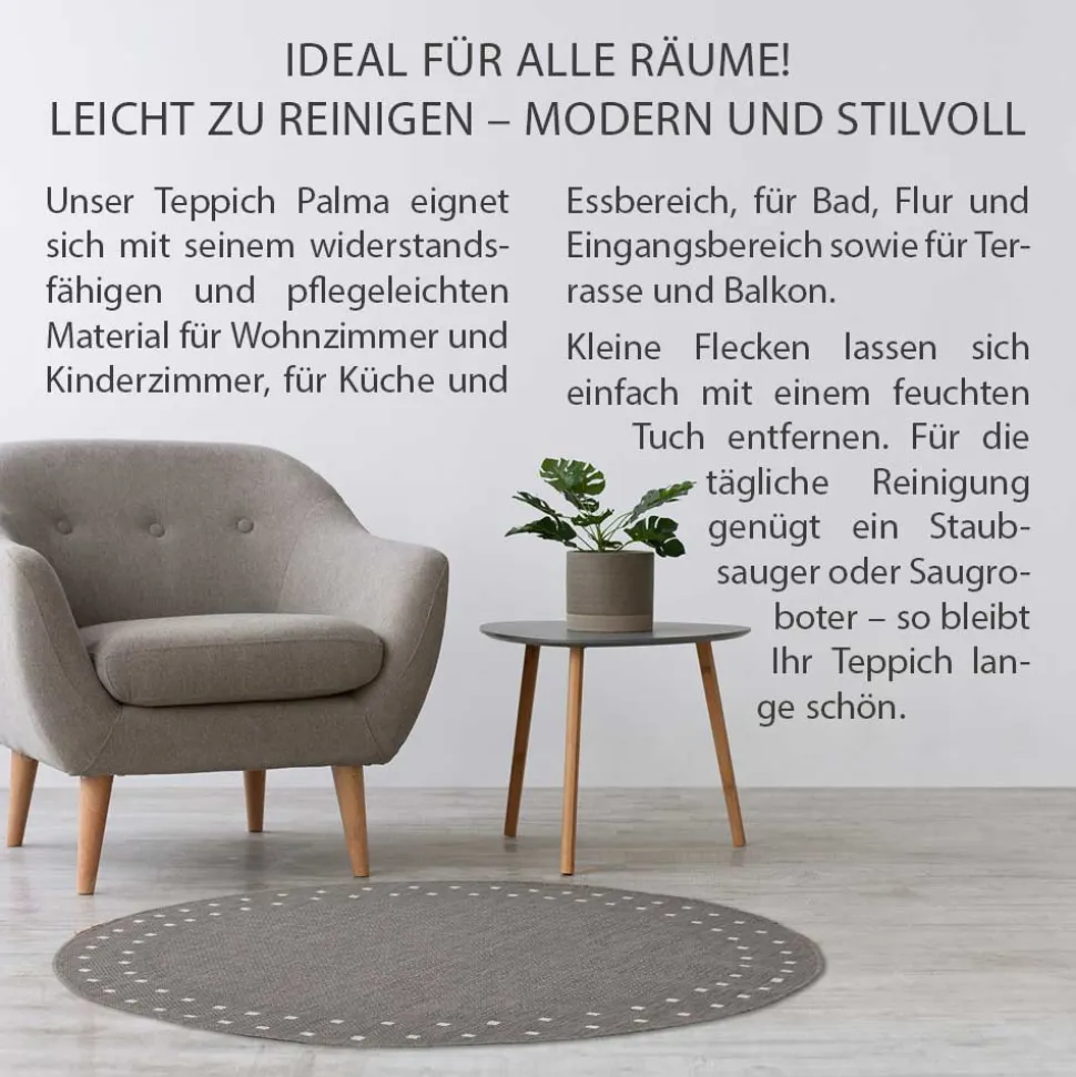 Teppich Palma Flachgewebe