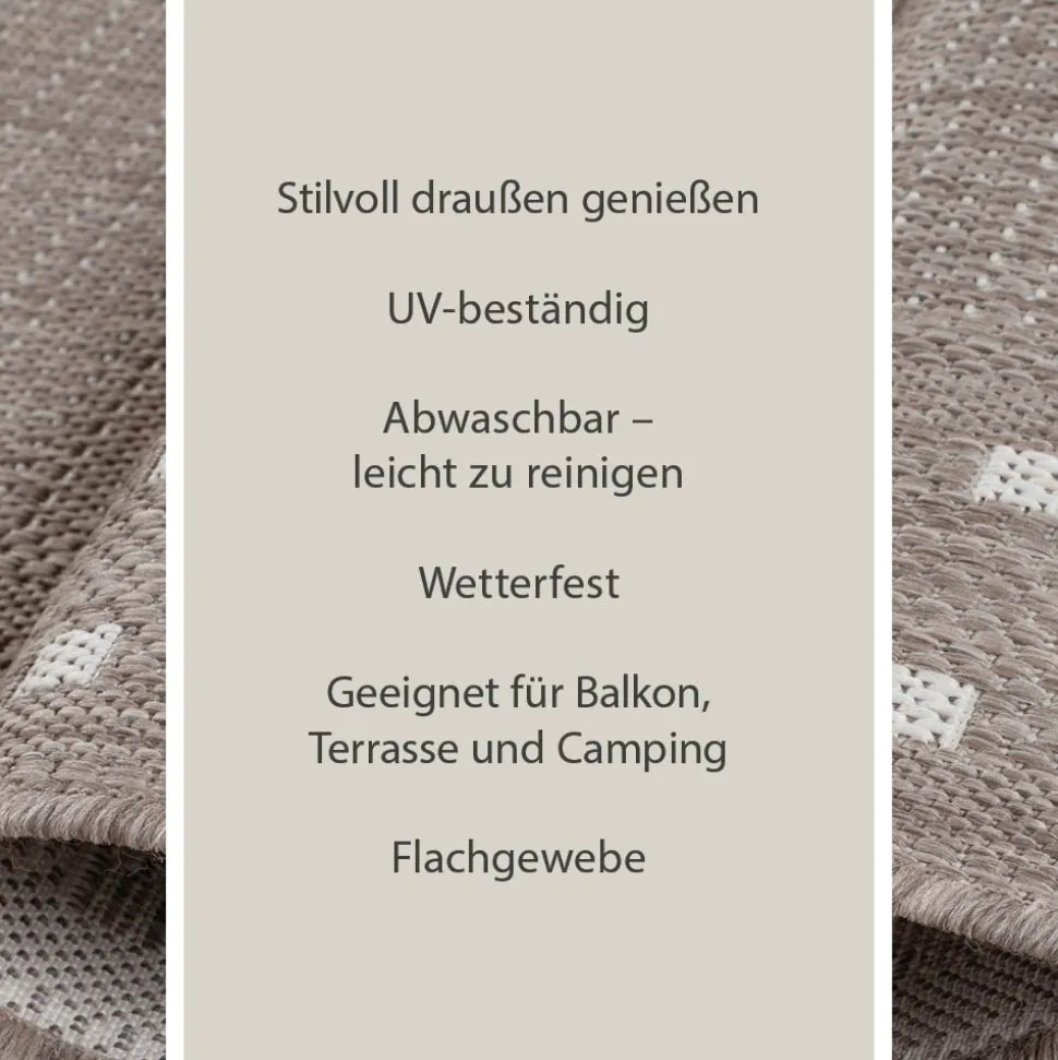 Teppich Palma Flachgewebe