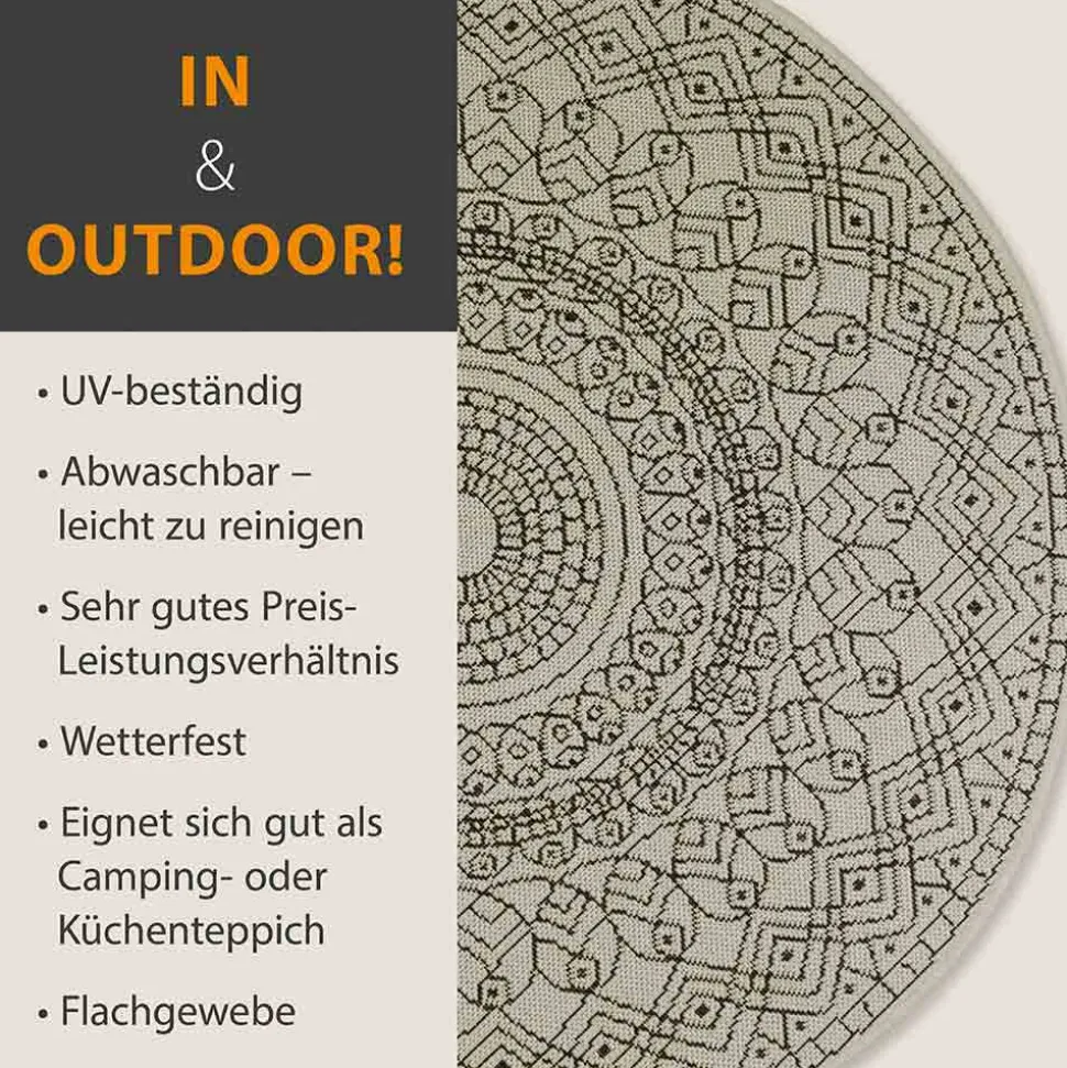 Teppich Palma rund