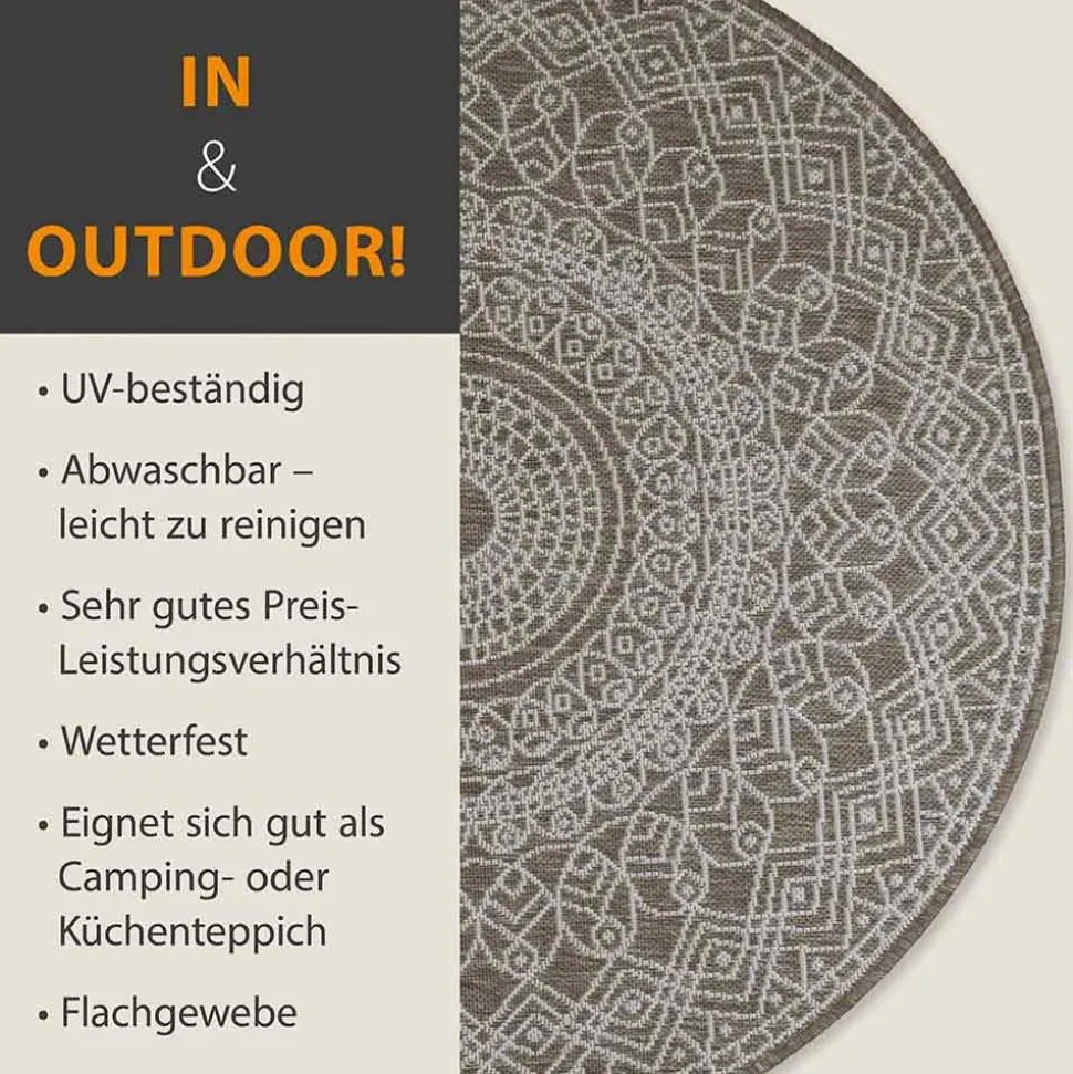 Teppich Palma rund