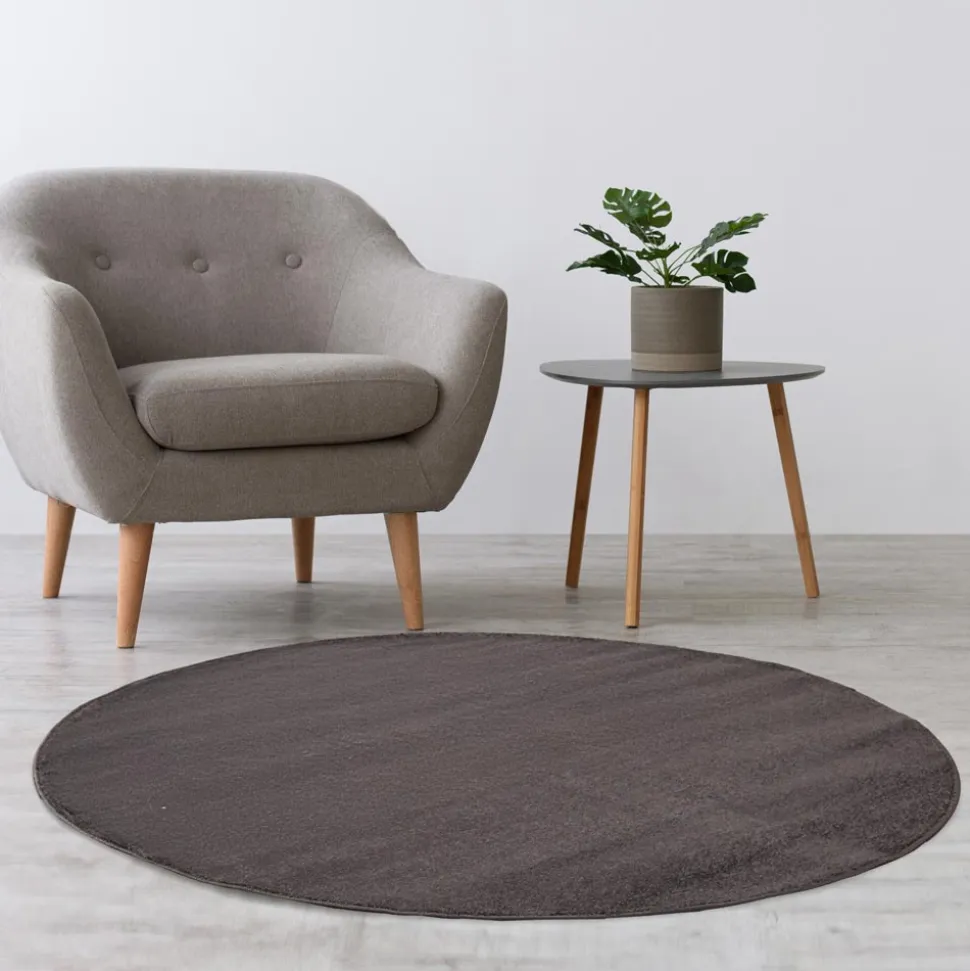 Teppich Palma Uni Kurzflor