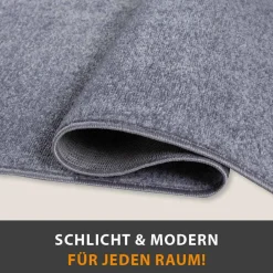 Teppich Palma Uni Kurzflor