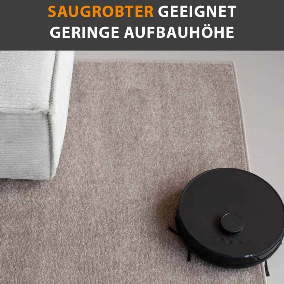 Teppich Palma Uni Kurzflor