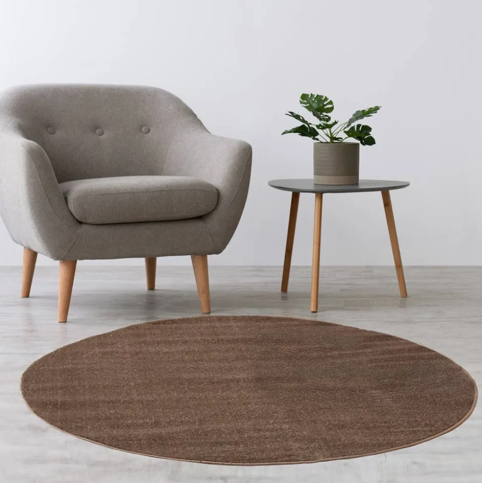 Teppich Palma Uni Kurzflor